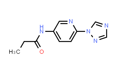 n-(6-(1h-1,2,4-Triazol-1-yl)pyridin-3-yl)propionamide