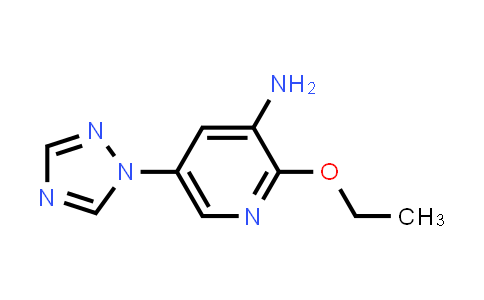 2-乙氧基-5-(1H-1,2,4-三唑-1-基)吡啶-3-胺