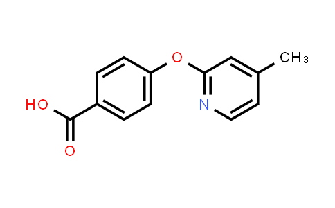 4-[(4-methylpyridin-2-yl)oxy]benzoic acid