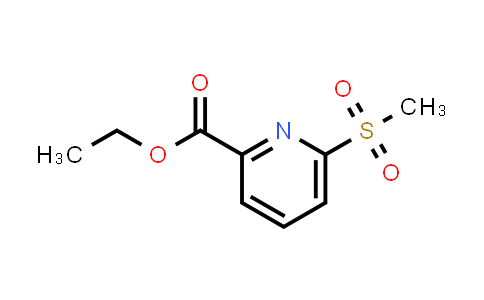 Ethyl 6-(methylsulfonyl)picolinate