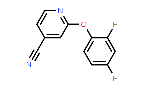 2-(2,4-Difluorophenoxy)pyridine-4-carbonitrile