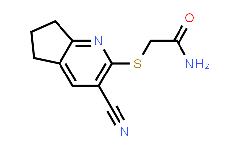 2-((3-Cyano-6,7-dihydro-5h-cyclopenta[b]pyridin-2-yl)thio)acetamide