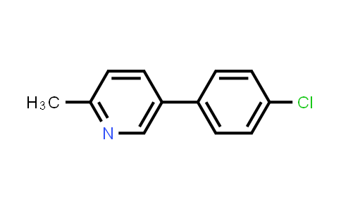 5-(4-Chlorophenyl)-2-methylpyridine