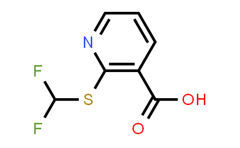 2-[(difluoromethyl)sulfanyl]pyridine-3-carboxylic acid