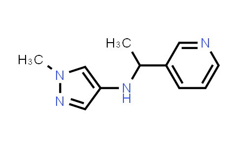 1-甲基-N-(1-(吡啶-3-基)乙基)-1H-吡唑-4-胺