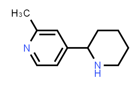 2-Methyl-4-(piperidin-2-yl)pyridine