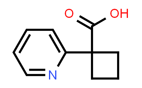 1-(Pyridin-2-yl)cyclobutane-1-carboxylic acid