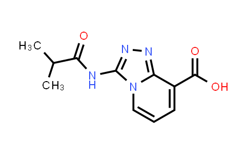 3-异丁酰氨基-[1,2,4]三唑并[4,3-a]吡啶-8-羧酸