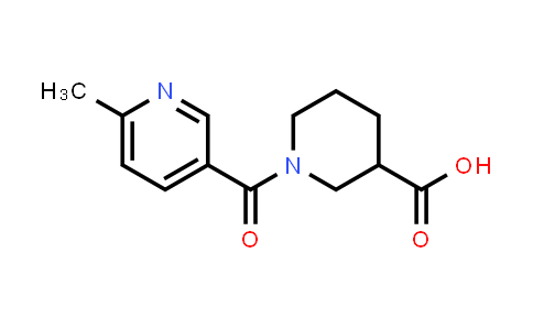 1-(6-甲基烟酰基)哌啶-3-羧酸