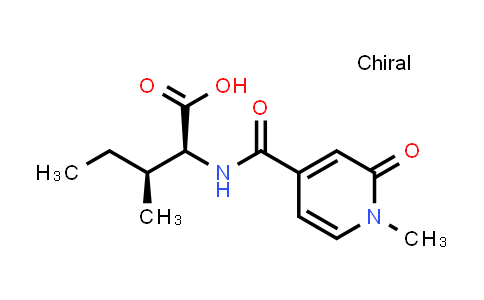 (2s,3s)-3-甲基-2-[(1-甲基-2-氧代-1,2-二氢吡啶-4-基)甲酰胺]戊酸