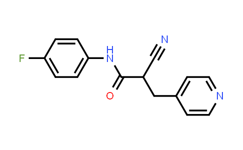 2-氰基-N-(4-氟苯基)-3-(吡啶-4-基)丙酰胺