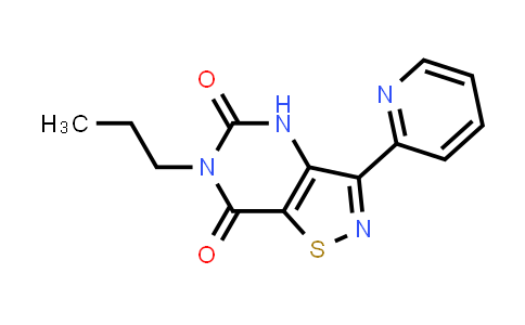 6-Propyl-3-(pyridin-2-yl)isothiazolo[4,5-d]pyrimidine-5,7(4H,6H)-dione