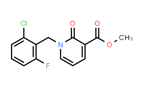 Methyl 1-(2-chloro-6-fluorobenzyl)-2-oxo-1,2-dihydropyridine-3-carboxylate