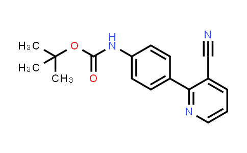 N-[4-(3-氰基吡啶-2-基)苯基]氨基甲酸叔丁基酯