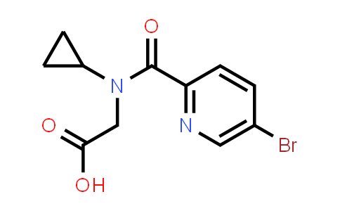 n-(5-Bromopicolinoyl)-n-cyclopropylglycine