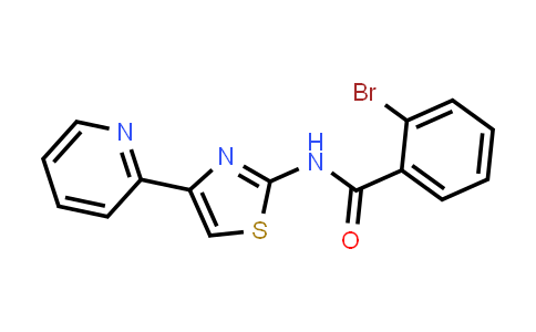 2-溴-N-(4-(吡啶-2-基)噻唑-2-基)苯甲酰胺