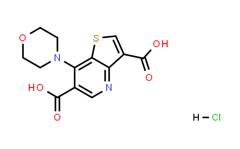 7-吗啉代噻吩并[3,2-b]吡啶-3,6-二羧酸盐酸盐