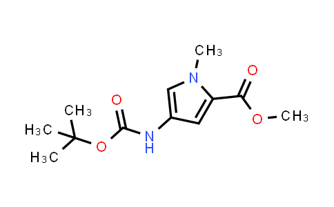4-((叔丁氧基羰基)氨基)-1-甲基-1H-吡咯-2-羧酸甲酯