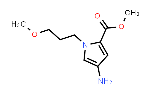 4-氨基-1-(3-甲氧基丙基)-1H-吡咯-2-羧酸甲酯