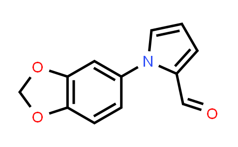 1-(Benzo[d][1,3]dioxol-5-yl)-1H-pyrrole-2-carbaldehyde