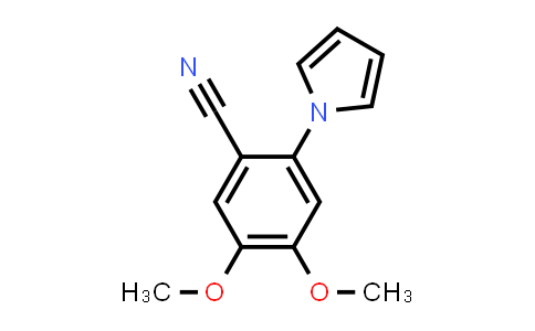 4,5-二甲氧基-2-(1H-吡咯-1-基)苯甲腈