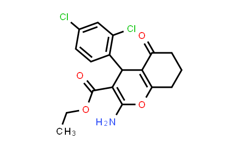 2-氨基-4-(2,4-二氯苯基)-5-氧代-5,6,7,8-四氢-4H-色烯-3-羧酸乙酯