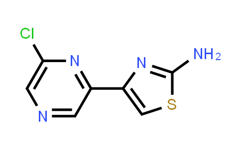 4-(6-氯吡嗪-2-基)噻唑-2-胺