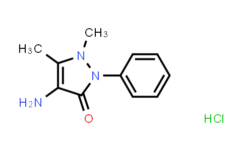 4-Amino-1,5-dimethyl-2-phenyl-1H-pyrazol-3(2H)-one hydrochloride
