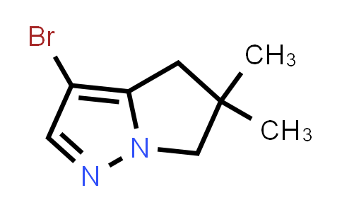 3-溴-5,5-二甲基-5,6-二氢-4H-吡咯并[1,2-b]吡唑