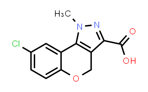 8-氯-1-甲基-1,4-二氫色素[4,3-c]吡唑-3-羧酸