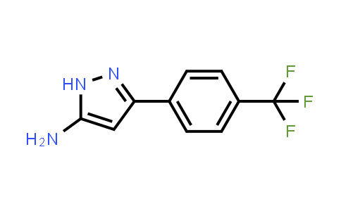 3-(4-(Trifluoromethyl)phenyl)-1H-pyrazol-5-amine