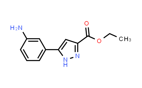 5-(3-Amino-phenyl)-1H-pyrazole-3-carboxylicacidethylester