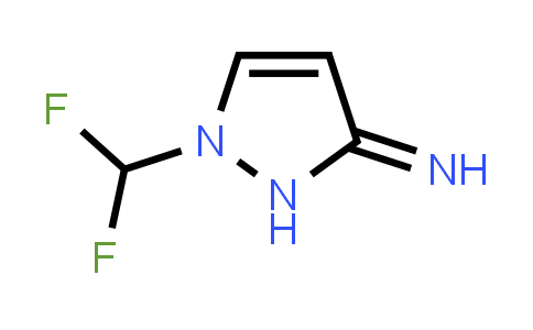 1-(Difluoromethyl)-1,2-dihydro-3h-pyrazol-3-imine
