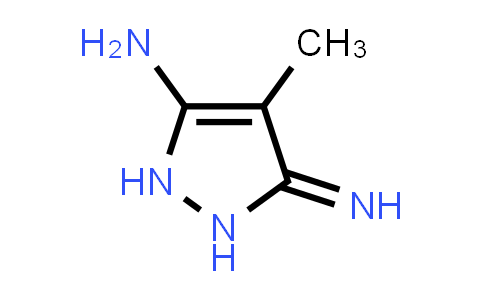 5-Imino-4-methyl-2,5-dihydro-1h-pyrazol-3-amine