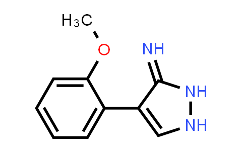 4-(2-Methoxyphenyl)-1,2-dihydro-3h-pyrazol-3-imine