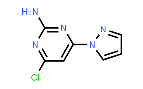 4-Chloro-6-(1h-pyrazol-1-yl)pyrimidin-2-amine
