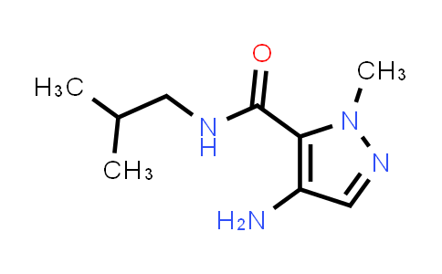 4-氨基-N-异丁基-1-甲基-1H-吡唑-5-甲酰胺
