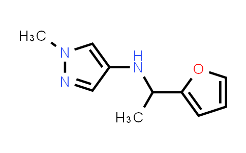 N-(1-(呋喃-2-基)乙基)-1-甲基-1H-吡唑-4-胺