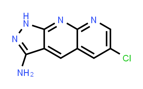 6-Chloro-1H-pyrazolo[3,4-b][1,8]naphthyridin-3-amine