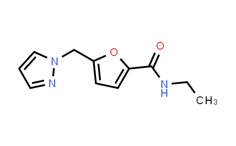 5-((1H-吡唑-1-基)甲基)-N-乙基呋喃-2-甲酰胺