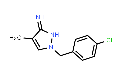1-(4-Chlorobenzyl)-4-methyl-1,2-dihydro-3h-pyrazol-3-imine