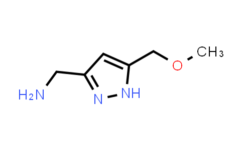 [5-(甲氧基甲基)-1H-吡唑-3-基]甲胺