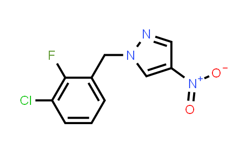 1-[(3-氯-2-氟苯基)甲基]-4-硝基-1H-吡唑