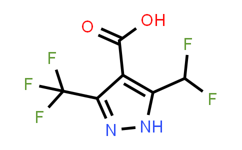5-(二氟甲基)-3-(三氟甲基)-1h-吡唑-4-羧酸