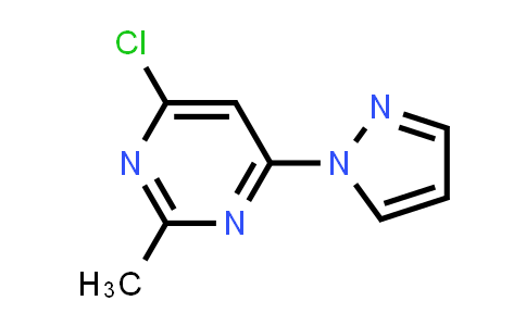 4-Chloro-2-methyl-6-(1H-pyrazol-1-yl)pyrimidine