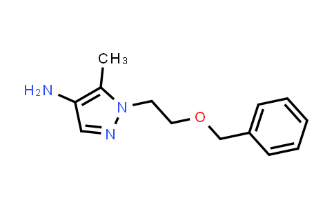 1-(2-(Benzyloxy)ethyl)-5-methyl-1h-pyrazol-4-amine