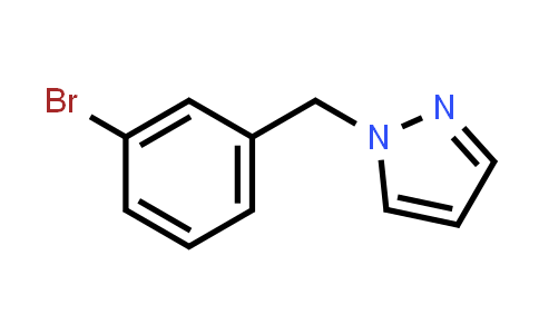 1-[(3-bromophenyl)methyl]-1h-pyrazole