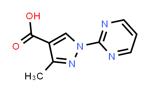 3-Methyl-1-(pyrimidin-2-yl)-1h-pyrazole-4-carboxylic acid