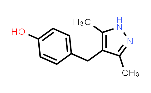 4-((3,5-Dimethyl-1H-pyrazol-4-yl)methyl)phenol