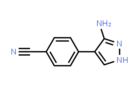 4-（3-氨基-1H-吡唑-4-基）苯甲腈